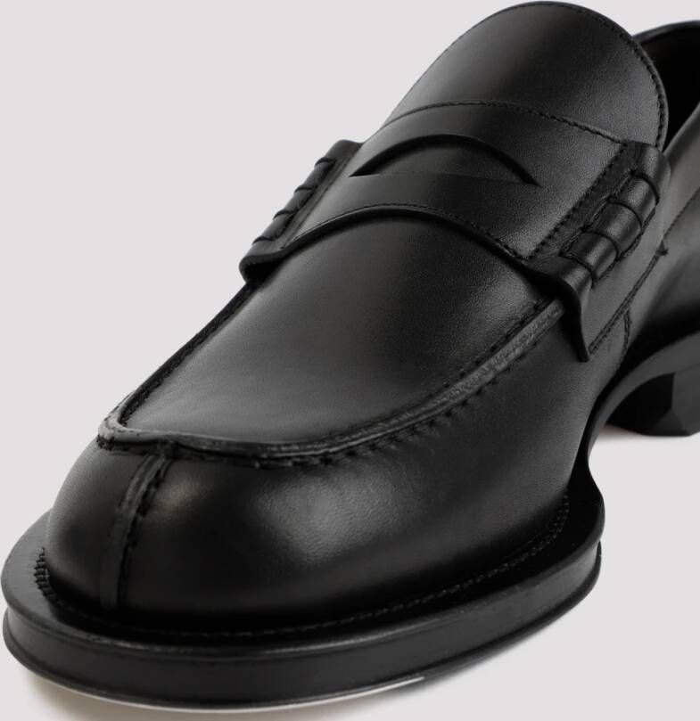 Lanvin Zwarte Medley Loafers voor Mannen Black Heren