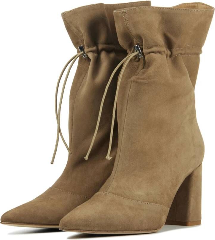 Lina Locchi Heeled Boots Bruin Dames