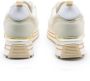 Liu Jo Beige Leren Sneakers met Witte en Gouden Details Beige Dames - Thumbnail 4