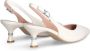 Liu Jo Crème platte slingback schoenen Beige Dames - Thumbnail 14