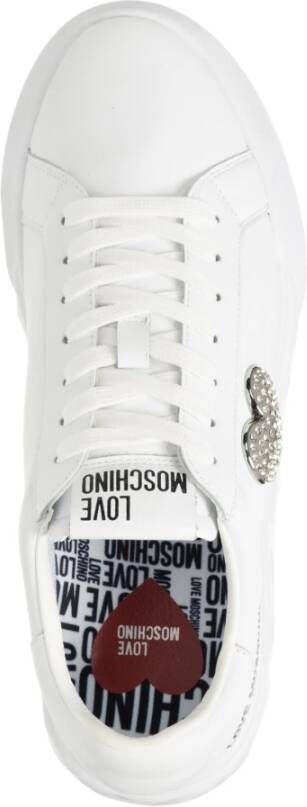 Love Moschino Puffy Heart Sneakers White Dames