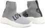 Love Moschino Dames Slip-On Sneakers Herfst Winter Gray Dames - Thumbnail 2