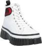 Love Moschino Lace-up Boots White Heren - Thumbnail 6
