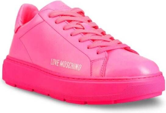 Love Moschino Roze Sneakers Ja15304G1Gid0 Roze Dames