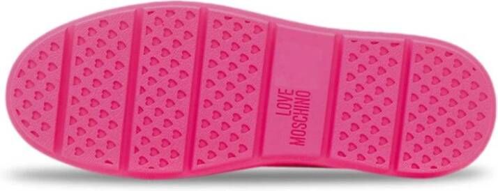 Love Moschino Roze Sneakers Ja15304G1Gid0 Roze Dames