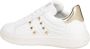 Love Moschino Luxe Leren Sneakers voor Vrouwen White Dames - Thumbnail 4