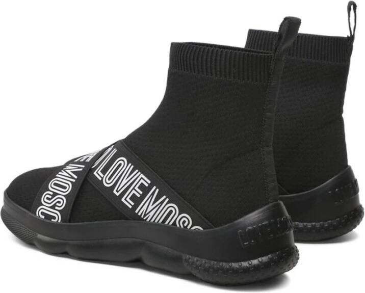 Love Moschino Dames Herfst Winter Collectie Sneakers Zwart Dames