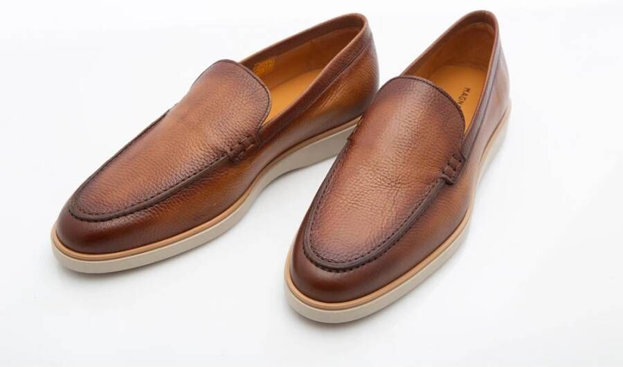 Magnanni Bruine loafers voor heren Brown Heren