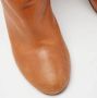 Maison Margiela Pre-owned Leather boots Brown Dames - Thumbnail 7