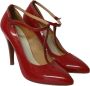 Maison Margiela Pre-owned Leather heels Red Dames - Thumbnail 3