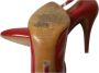 Maison Margiela Pre-owned Leather heels Red Dames - Thumbnail 6