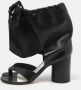 Maison Margiela Pre-owned Leather sandals Black Dames - Thumbnail 2