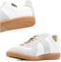Maison Margiela Witte Leren Sneakers Laag-Top Origineel Ontwerp Multicolor Heren - Thumbnail 4