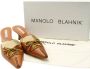 Manolo Blahnik Pre-owned Leather mules Brown Dames - Thumbnail 10