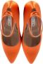 Manolo Blahnik Pre-owned Satin heels Orange Dames - Thumbnail 8