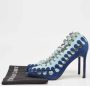 Manolo Blahnik Pre-owned Suede heels Blue Dames - Thumbnail 8