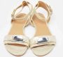 Marc Jacobs Pre-owned Fabric sandals Yellow Dames - Thumbnail 3