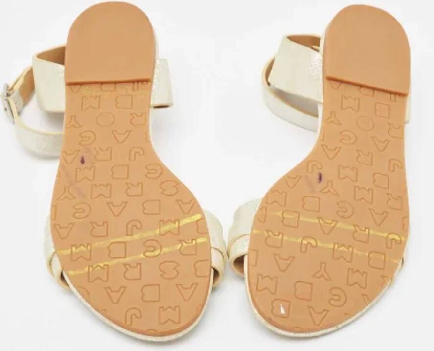 Marc Jacobs Pre-owned Fabric sandals Yellow Dames