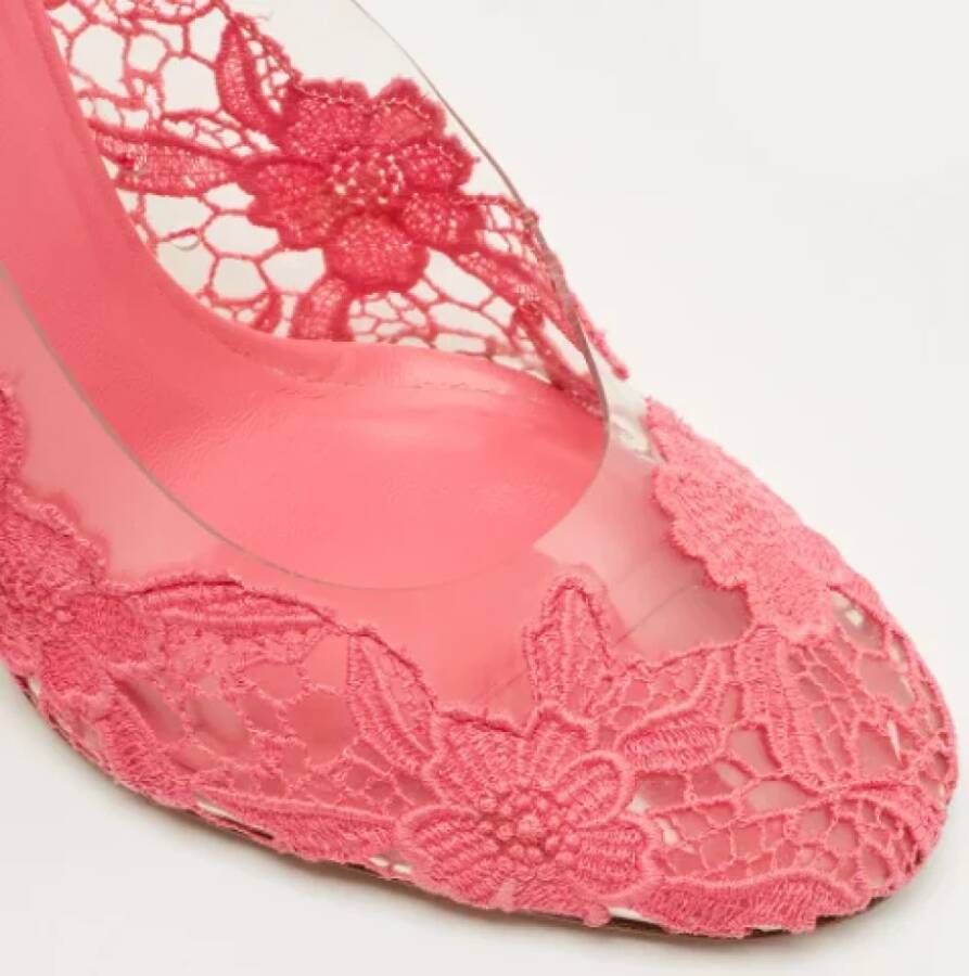 Marc Jacobs Pre-owned Lace heels Pink Dames