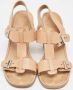 Marc Jacobs Pre-owned Leather sandals Beige Dames - Thumbnail 3