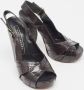 Marc Jacobs Pre-owned Leather sandals Black Dames - Thumbnail 4