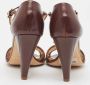 Marc Jacobs Pre-owned Leather sandals Brown Dames - Thumbnail 5