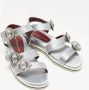 Marc Jacobs Pre-owned Satin sandals Gray Dames - Thumbnail 4