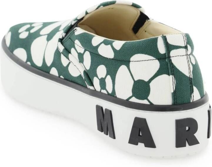 Marni x Carhartt sneakers met bloemenprint Groen - Foto 13