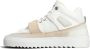 Mason Garments Witte Leren Mid Sneakers White Heren - Thumbnail 3