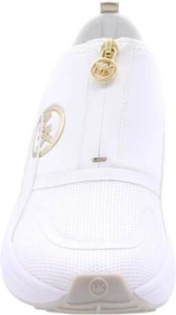 Michael Kors Amos Sneaker Stijlvolle Comfortabele Sneakers White Dames