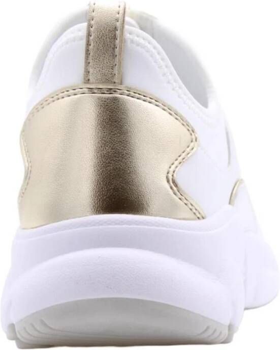 Michael Kors Amos Sneaker Stijlvolle Comfortabele Sneakers White Dames