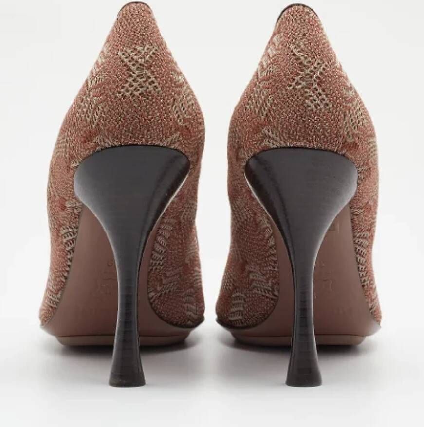 Missoni Pre-owned Fabric heels Pink Dames