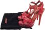 Missoni Pre-owned Leather sandals Red Dames - Thumbnail 8