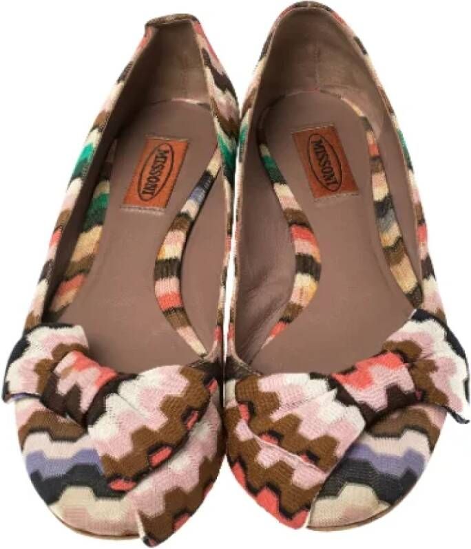 Missoni Pre-owned Nylon heels Multicolor Dames