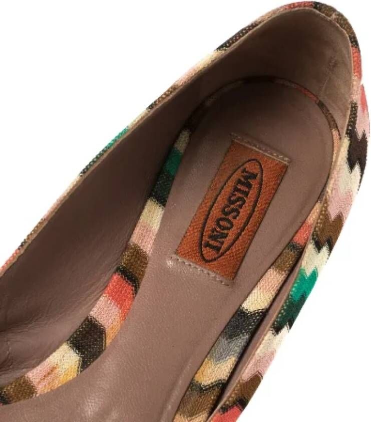 Missoni Pre-owned Nylon heels Multicolor Dames