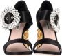 Miu Pre-owned Silk sandals Black Dames - Thumbnail 2