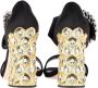 Miu Pre-owned Silk sandals Black Dames - Thumbnail 5