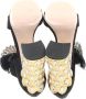 Miu Pre-owned Silk sandals Black Dames - Thumbnail 6