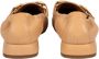 MJUS Nude Leren Loafers met Gouden Detail Beige Dames - Thumbnail 4