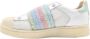 MOA Master OF Arts Fantasy Glitter Witte Sneakers Multicolor Dames - Thumbnail 2
