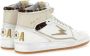 MOA Master OF Arts Leopard High Master Sneakers White Dames - Thumbnail 2