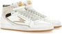 MOA Master OF Arts Leopard High Master Sneakers White Dames - Thumbnail 3