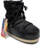 Moon boot Zwarte PVC Lage Laarzen Lichtgewicht Instapmodel Ronde Neus Black Dames - Thumbnail 11