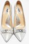 Moschino Pre-Owned Pre-owned Leather heels Gray Dames - Thumbnail 3