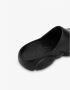 Moschino Logo Embossed Round Toe Slippers Zwart Heren - Thumbnail 7