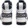 Moschino Leren Sneakers Upgrade Stijlvol Casual Cool Black Heren - Thumbnail 12