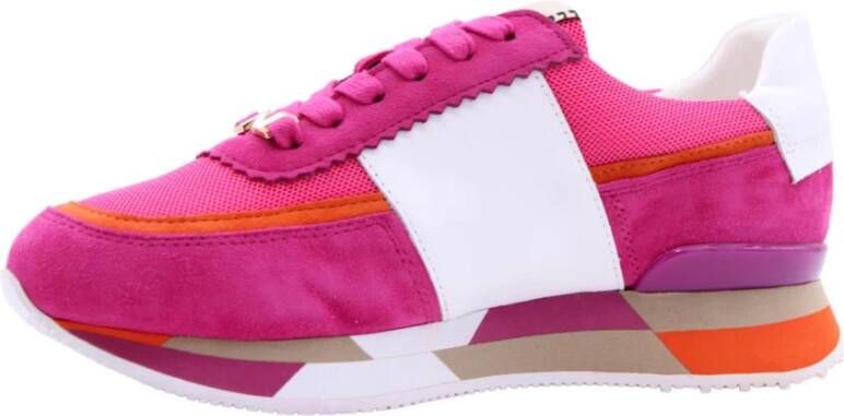 Nathan-Baume Stijlvolle Marville Sneakers voor Vrouwen Pink Dames