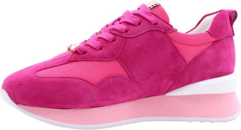 Nathan-Baume Stijlvolle Macon Sneakers voor Vrouwen Pink Dames