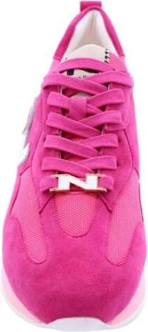 Nathan-Baume Stijlvolle Macon Sneakers voor Vrouwen Pink Dames