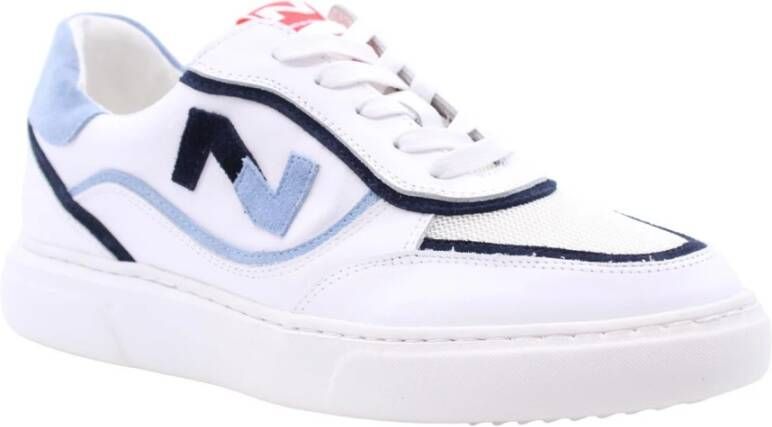 Nathan-Baume Stijlvolle Sneakers voor Mannen White Heren